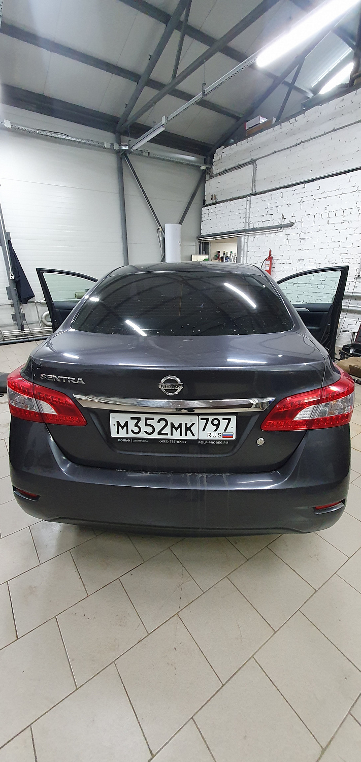 Установка тросовых педалей на Nissan Sentra (механика, 2шт.)