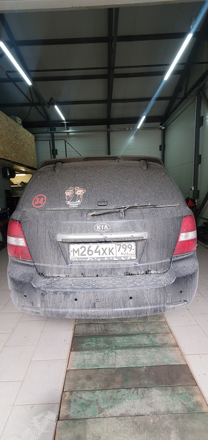 Установка тросовых педалей на Kia Sorento 2008 (автомат, 2шт.)