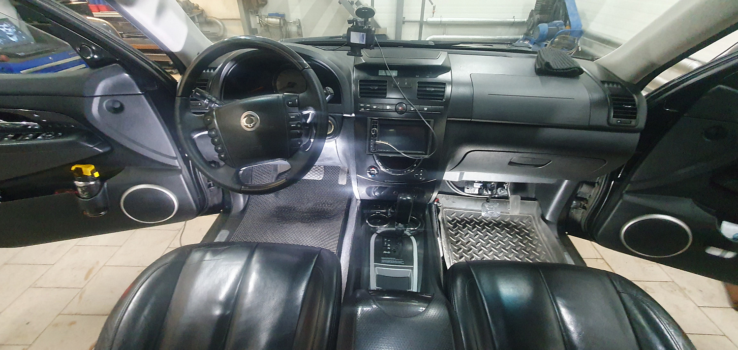 Установка тросовых педалей на SsangYong  (автомат, 2шт.)