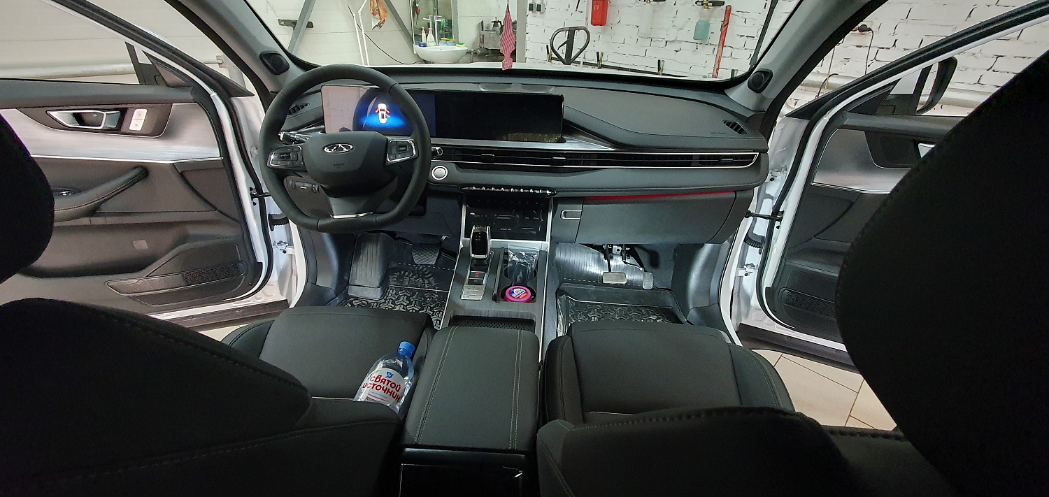 Установка тросовых педалей на Chery Tiggo 7 PRO (автомат, 2шт.)