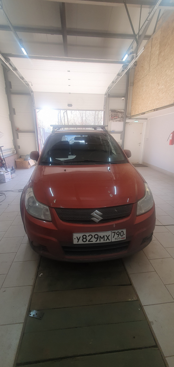Установка тяговых педалей на Suzuki SX4 2009 г. (автомат, 1 шт.)