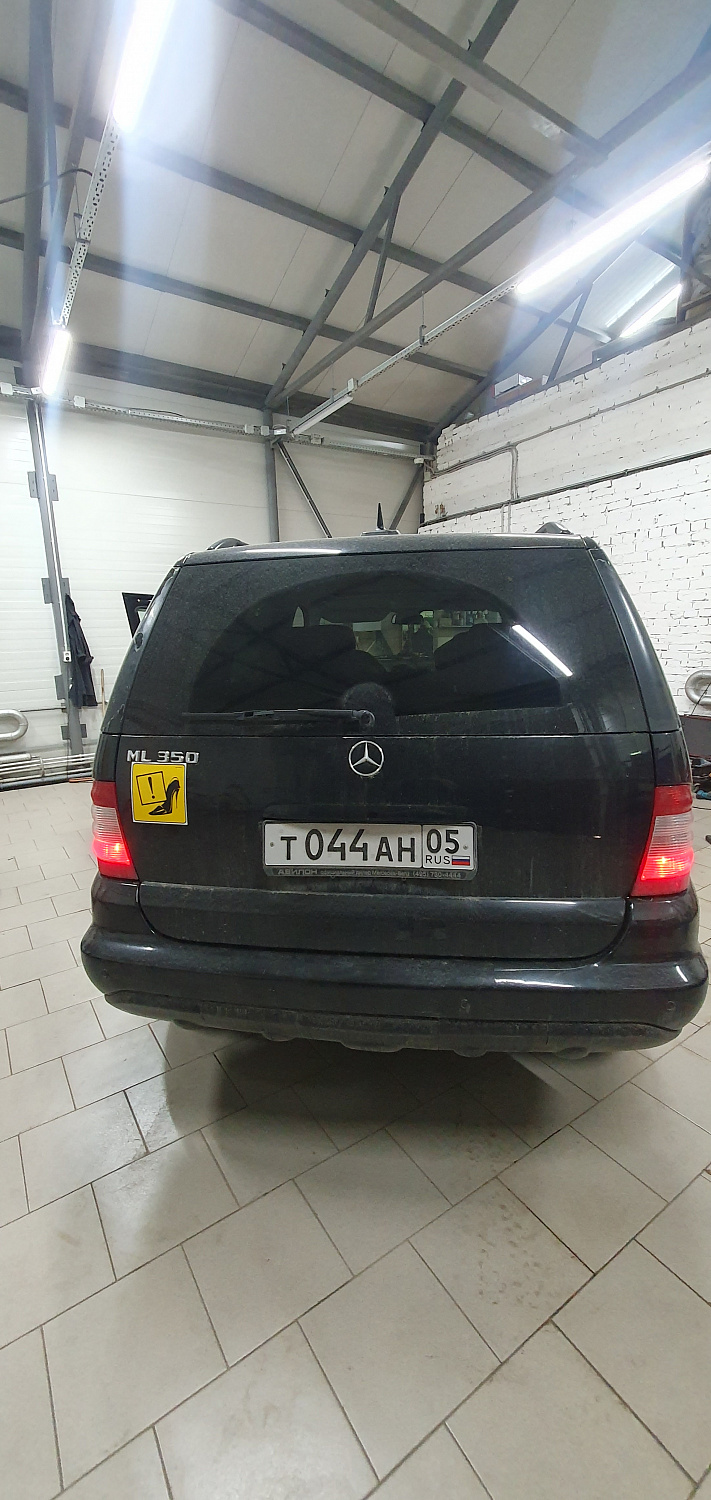 Установка тросовых педалей на Mercedes-Benz M-класс W163 (автомат, 1шт.)