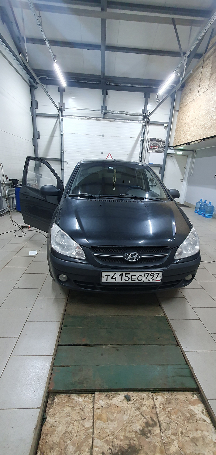 Установка тяговых педалей на Hyundai Getz 2008 г. (механика, 2шт.)
