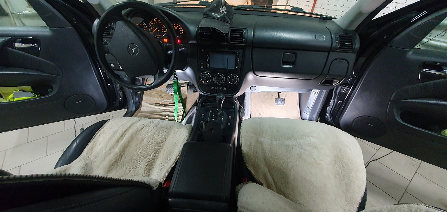 Установка тросовых педалей на Mercedes-Benz M-класс W163 (автомат, 1шт.)
