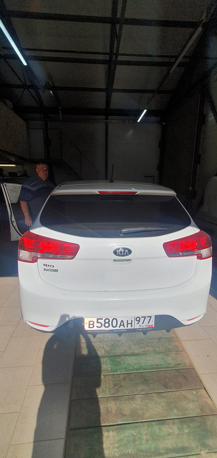 Установка тросовых педалей на Kia Rio(механика, 2 шт.)